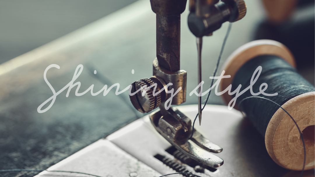 sewing machine cotton shining style logo sewing machine cotton shining style logo